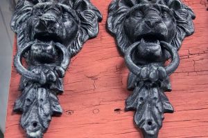 CoolMarketFinds LionDoorKnockers