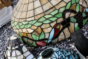 Antique Tiffany Style Lamp